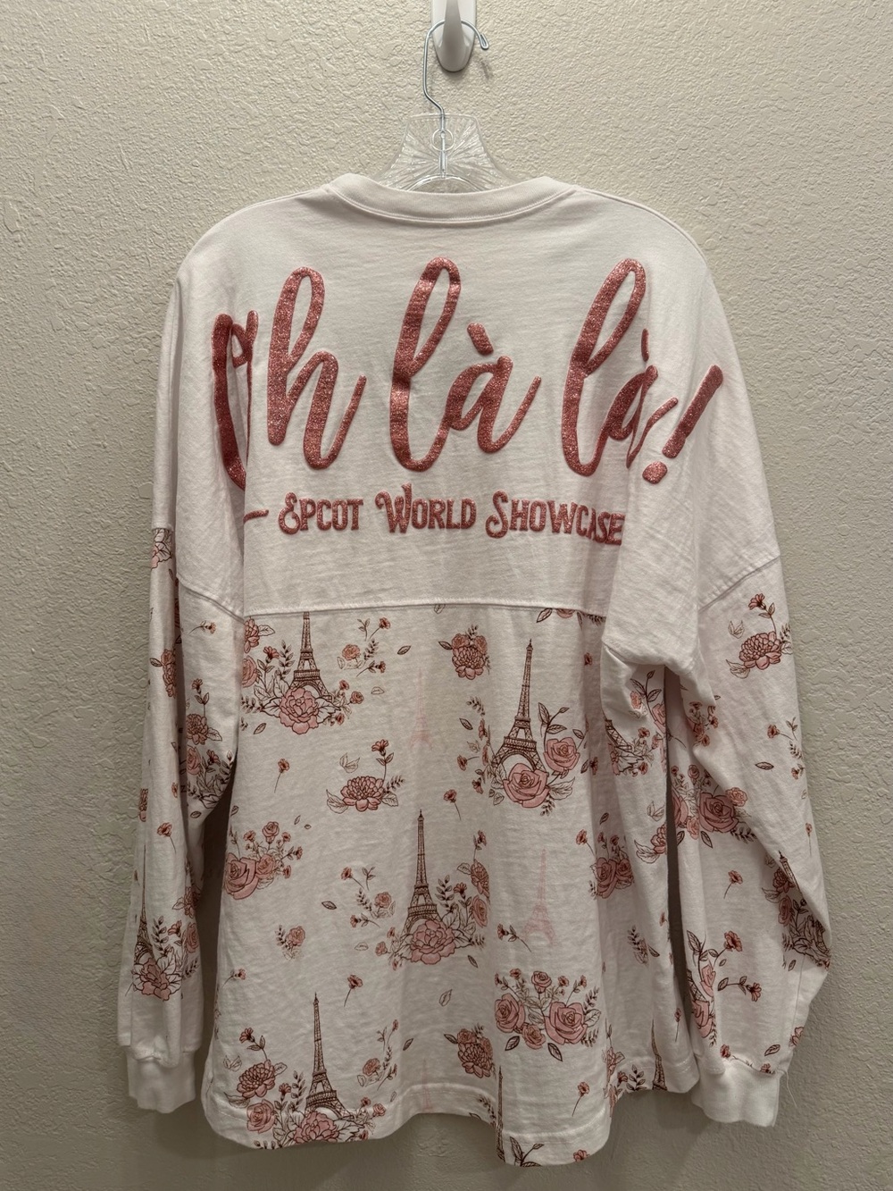 Disney Parks Mademoiselle Minnie EPCOT France Spirit Jersey Medium